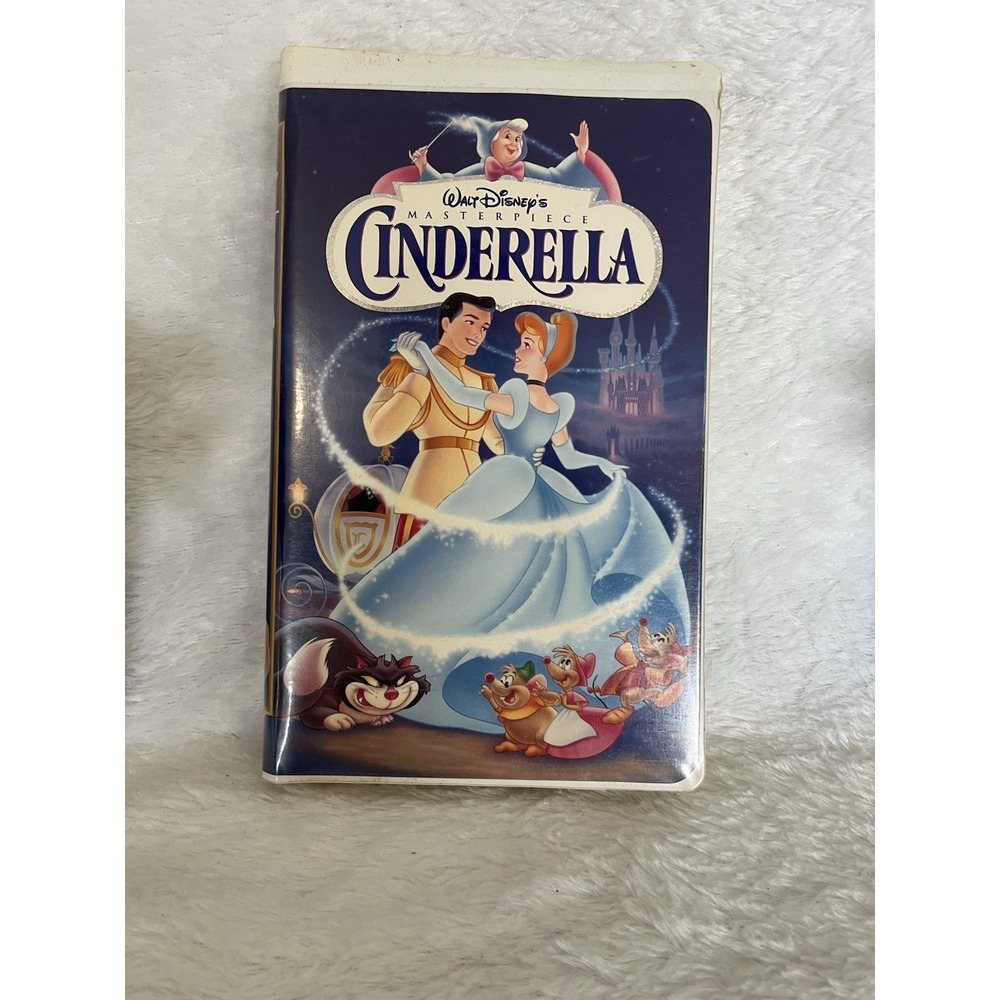 Walt Disneys Masterpiece Cinderella VHS Tape